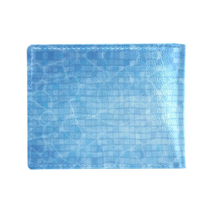 Swimming Pool Print Design LKS302 Men's ID Card Wallet