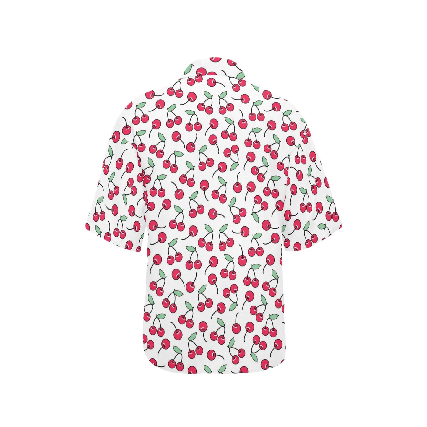 Cherry Pattern Print Design 03 Women's Hawaiian Shirt