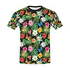 Hibiscus With Butterfly Print Design LKS305 Men's All Over Print T-shirt