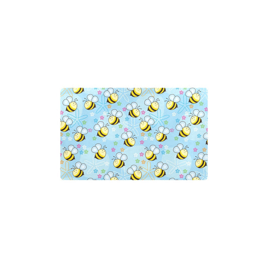 Bee Pattern Print Design BEE03 Kitchen Mat