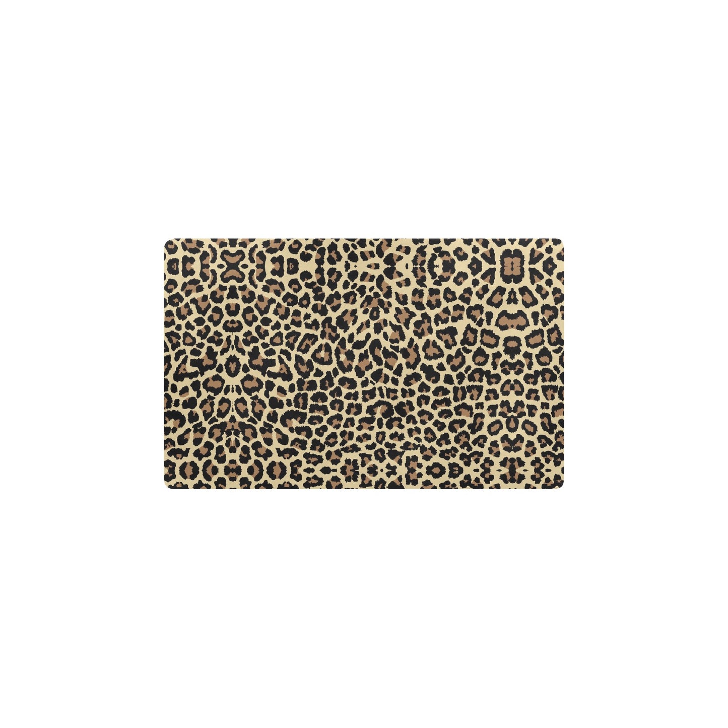 Cheetah Pattern Print Design 02 Kitchen Mat
