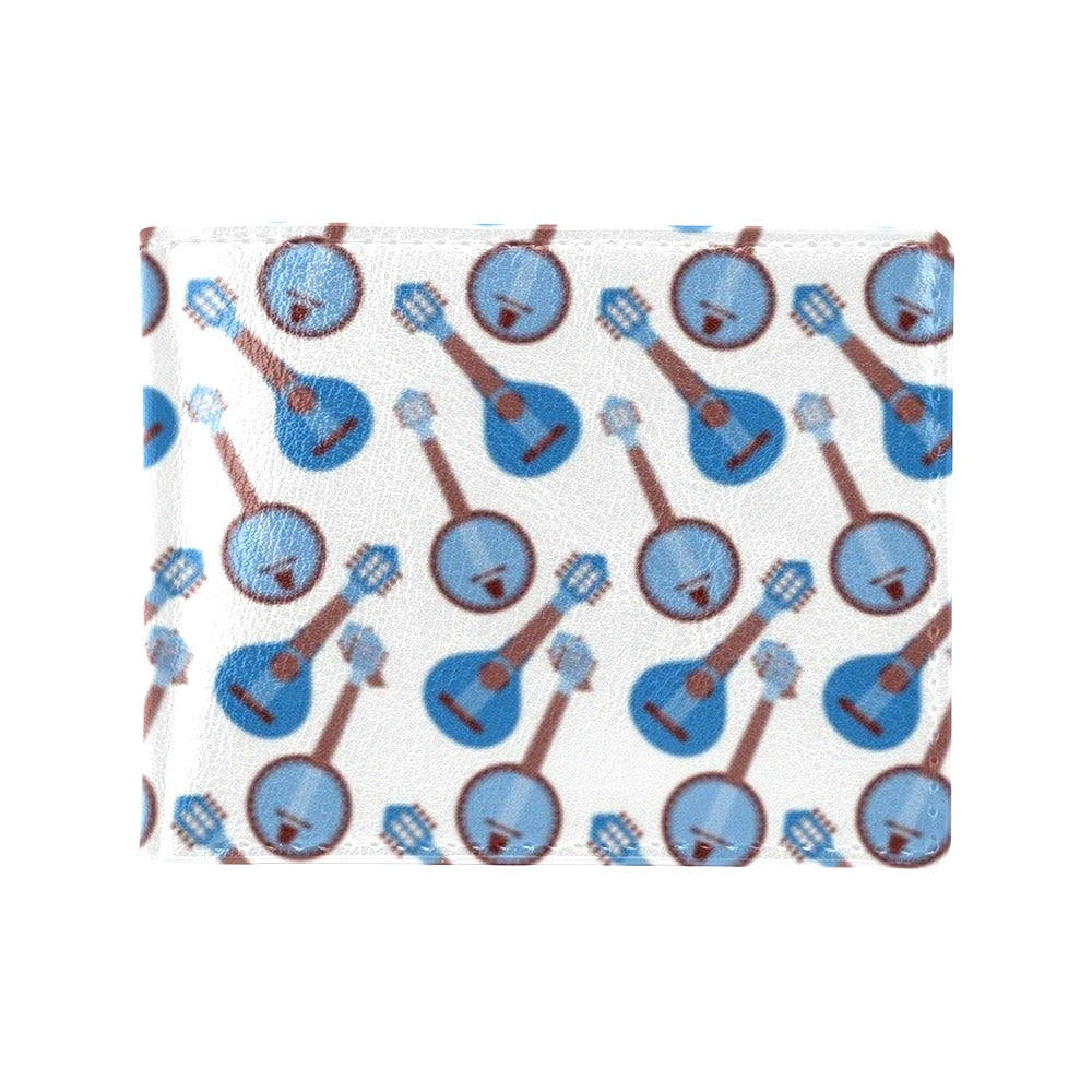 Banjo Print Design LKS401 Men's ID Card Wallet