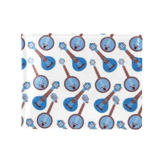 Banjo Print Design LKS401 Men's ID Card Wallet