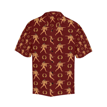 Ancient Greek Print Design LKS307 Men's Hawaiian Shirt