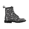 Anchor Black White Women's Boots