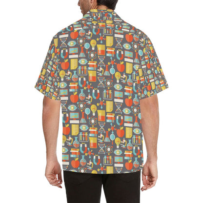 Science Print Design LKS302 Men's Hawaiian Shirt