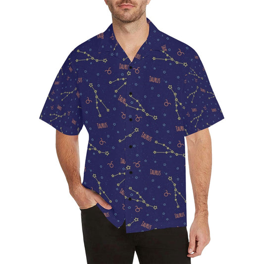 Taurus Print Design LKS301 Men's Hawaiian Shirt