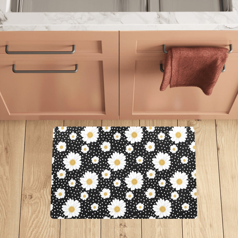 Daisy Pattern Print Design DS02 Kitchen Mat