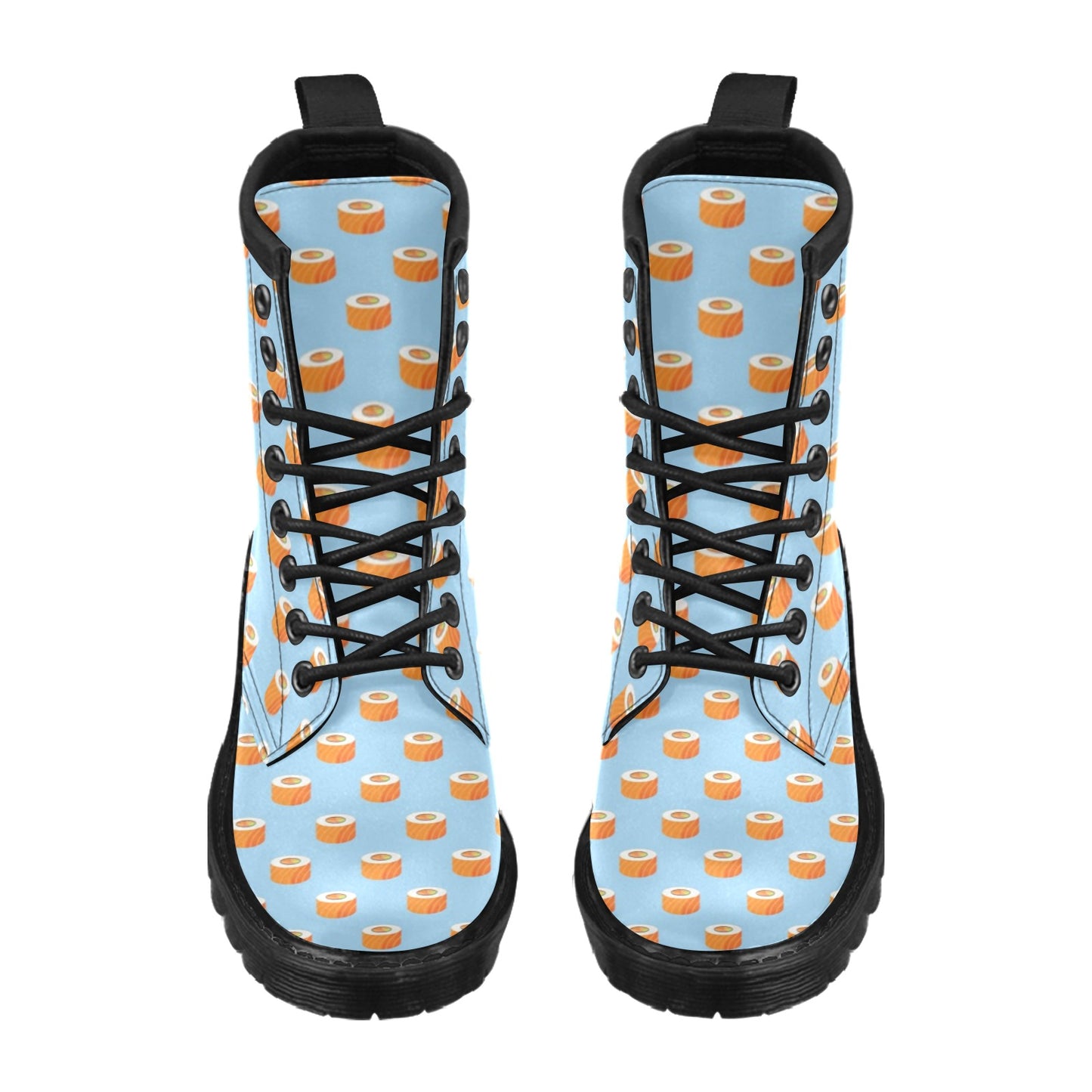 Salmon Sushi Print Design LKS307 Women's Boots