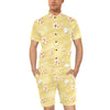 Beach Theme Print Men's Romper