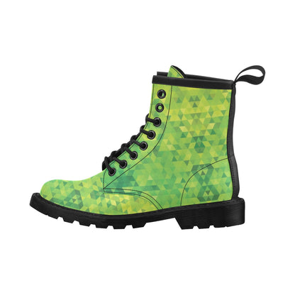 Geometric Print Design LKS402 Women's Boots