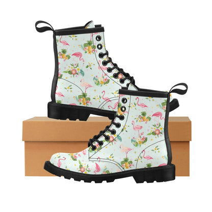 Flamingo Sweet Pattern Women's Boots