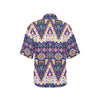 Pink Tribal Aztec native american Women's Hawaiian Shirt