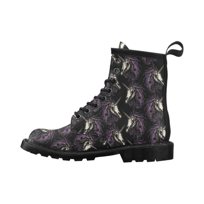 Unicorn Skull head Women's Boots