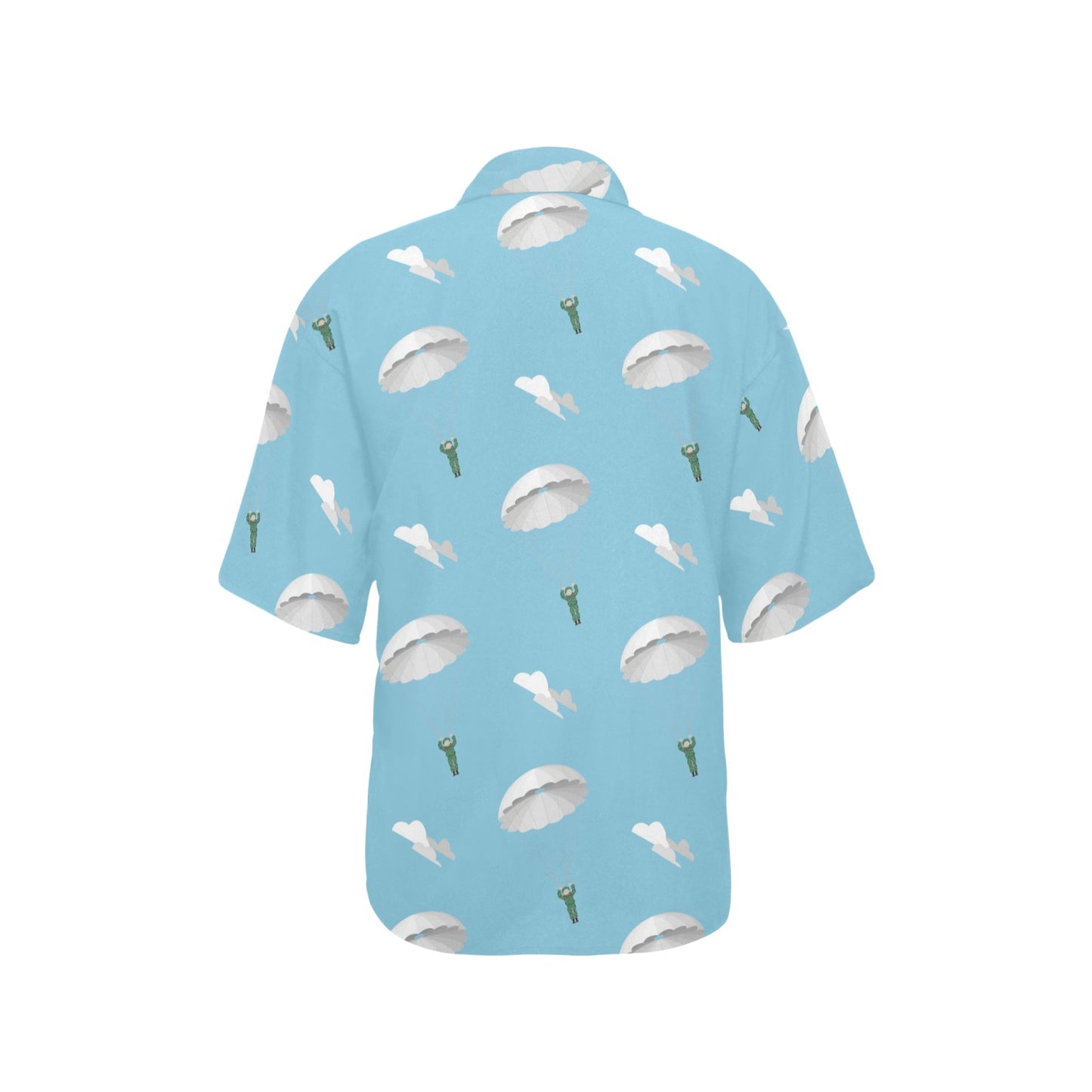 Paratrooper Pattern Print Design A02 Women's Hawaiian Shirt