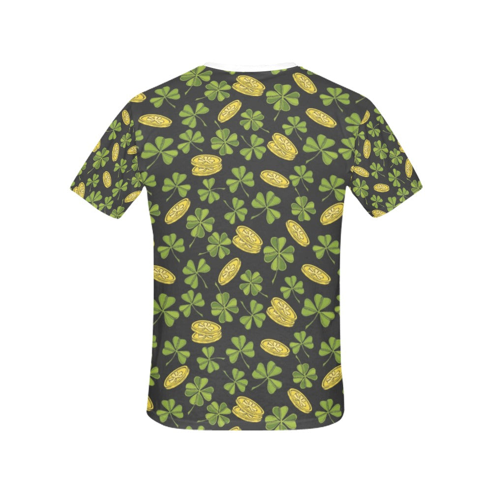 St Patricks Day Print Design LKS305 Women's  T-shirt
