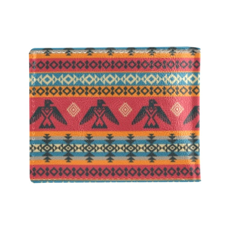 Eagles Native American Design Men's ID Card Wallet