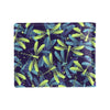 Dragonfly Lime Blue Print Pattern Men's ID Card Wallet