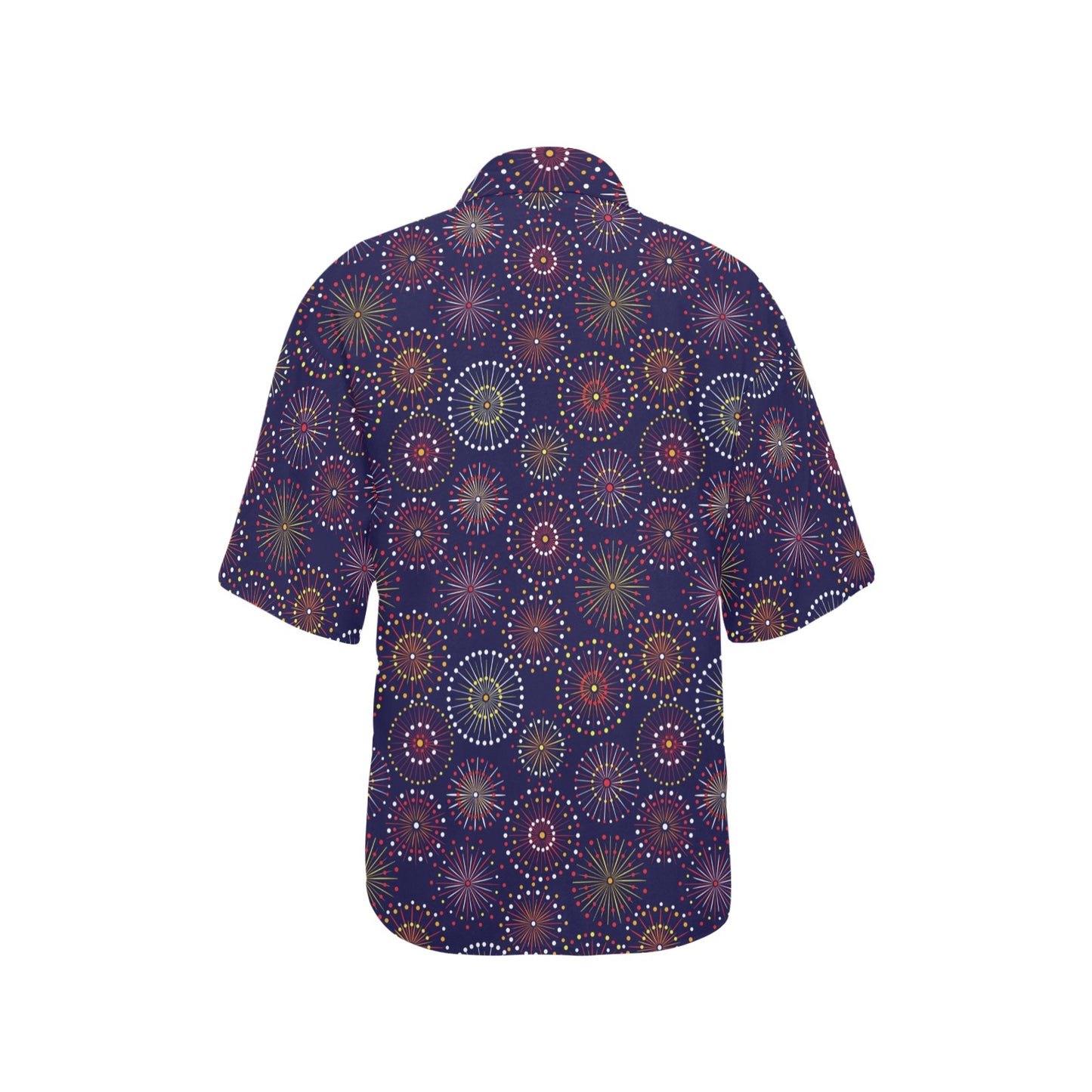 Firework Flower Style Print Design LKS302 Women's Hawaiian Shirt
