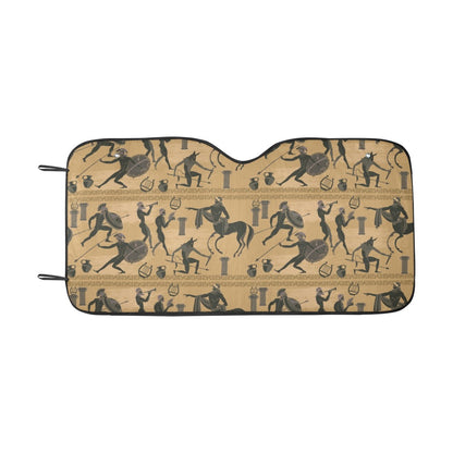 Ancient Greek Statue Print Design LKS304 Car front Windshield Sun Shade