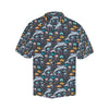 Underwater Dolphin Print Design LKS304 Men's Hawaiian Shirt