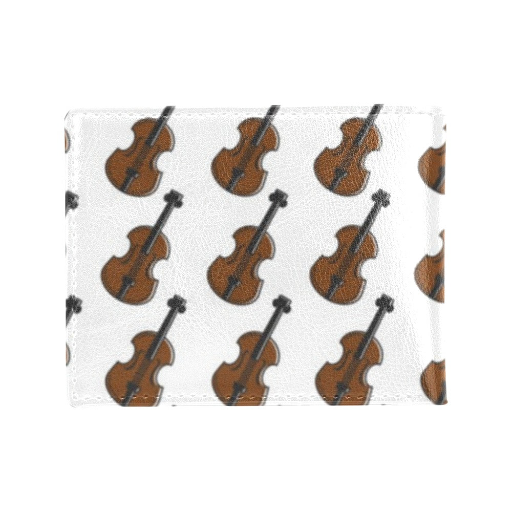 Violin Print Design LKS405 Men's ID Card Wallet