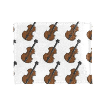 Violin Print Design LKS405 Men's ID Card Wallet