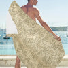 Ancient Greek Print Design LKS3013 Beach Towel 32" x 71"