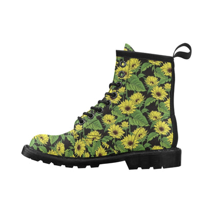 Sunflower Print Design LKS3010 Women's Boots