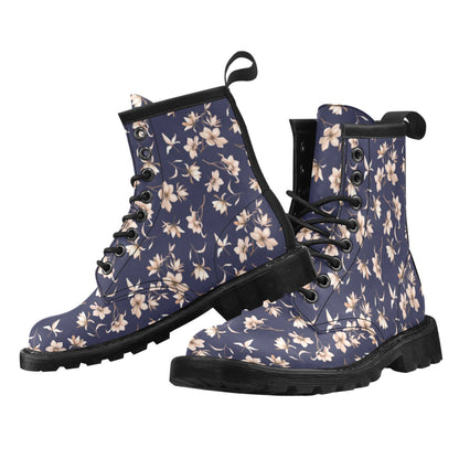 Beautiful Floral Pattern Women's Boots