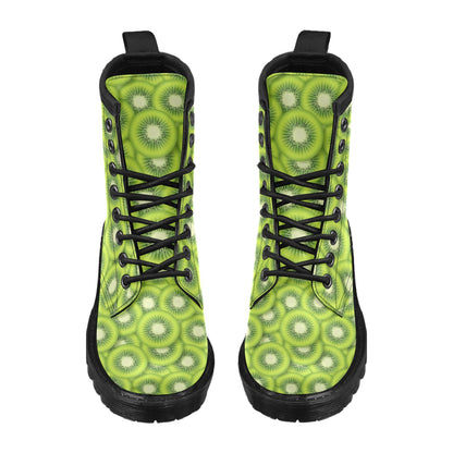 Kiwi Pattern Print Design KW01 Women's Boots