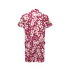 Cherry Blossom Pattern Print Design CB06 Men's Romper