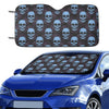 Skull Print Design LKS3012 Car front Windshield Sun Shade