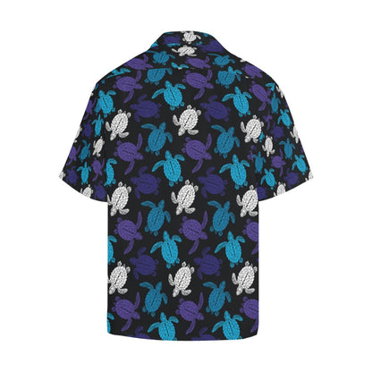 Sea Turtle Print Design LKS306 Men's Hawaiian Shirt