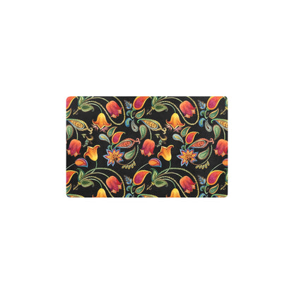 Tulip Boho Pattern Print Design TP09 Kitchen Mat