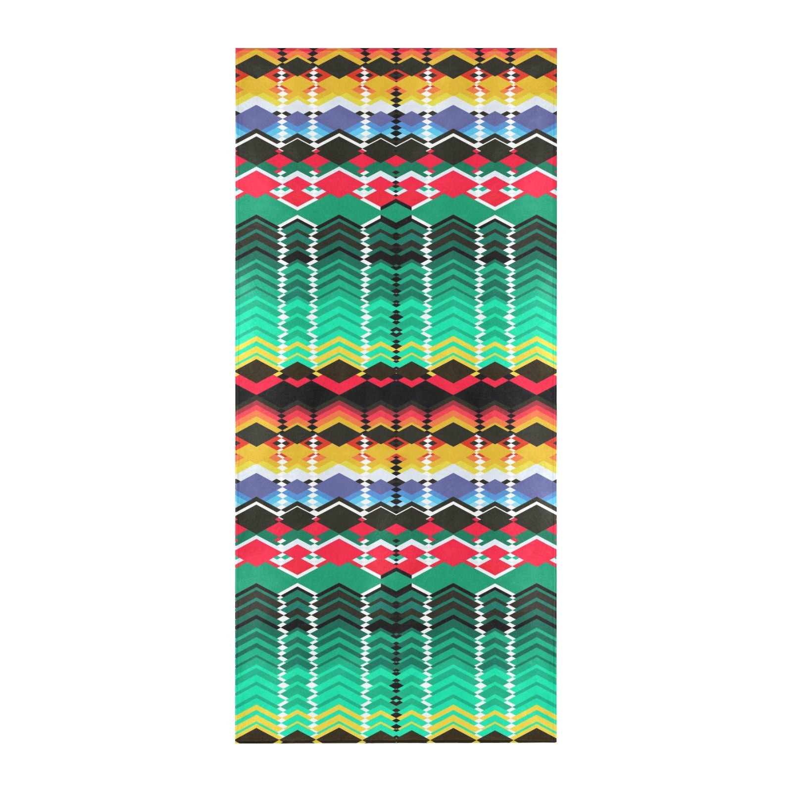 Serape Print Design LKS307 Beach Towel 32" x 71"