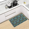 Rooster Hand Draw Design Kitchen Mat