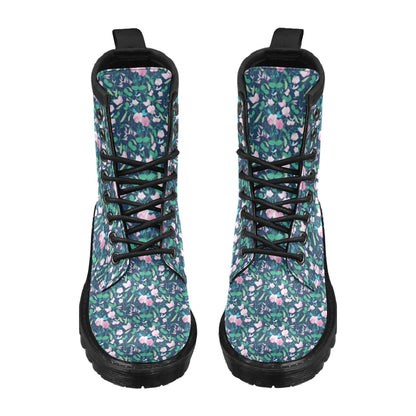 Sweet Pea Print Design LKS303 Women's Boots