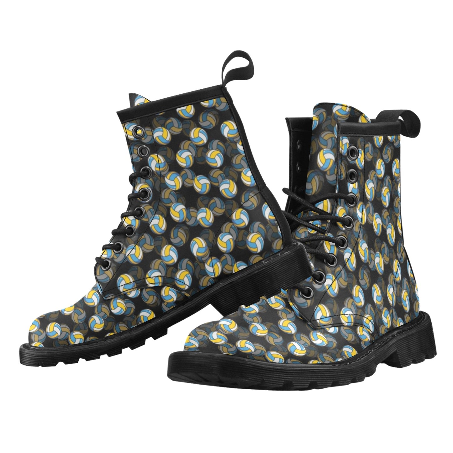 Volleyball Print Design LKS302 Women's Boots