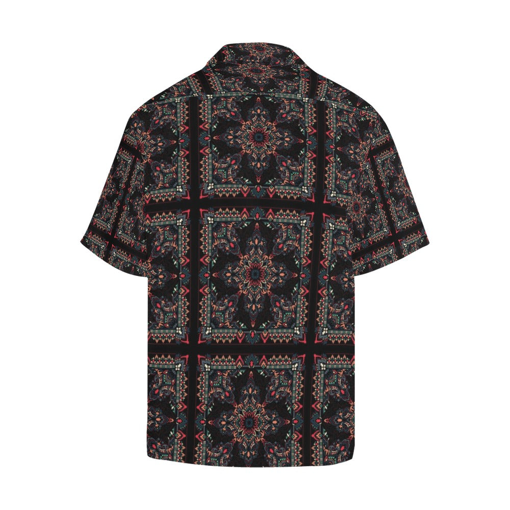 Bandana Print Design LKS307 Men's Hawaiian Shirt