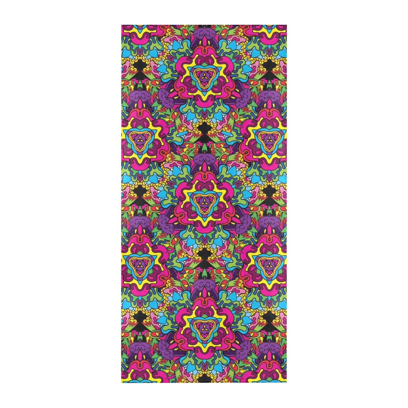 Trippy Print Design LKS303 Beach Towel 32" x 71"