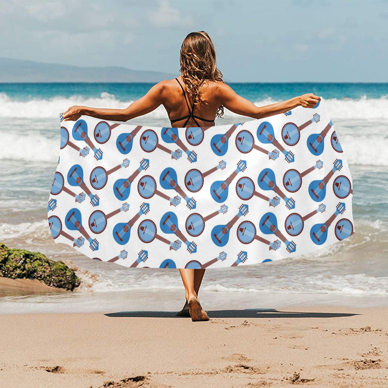 Banjo Print Design LKS401 Beach Towel 32" x 71"