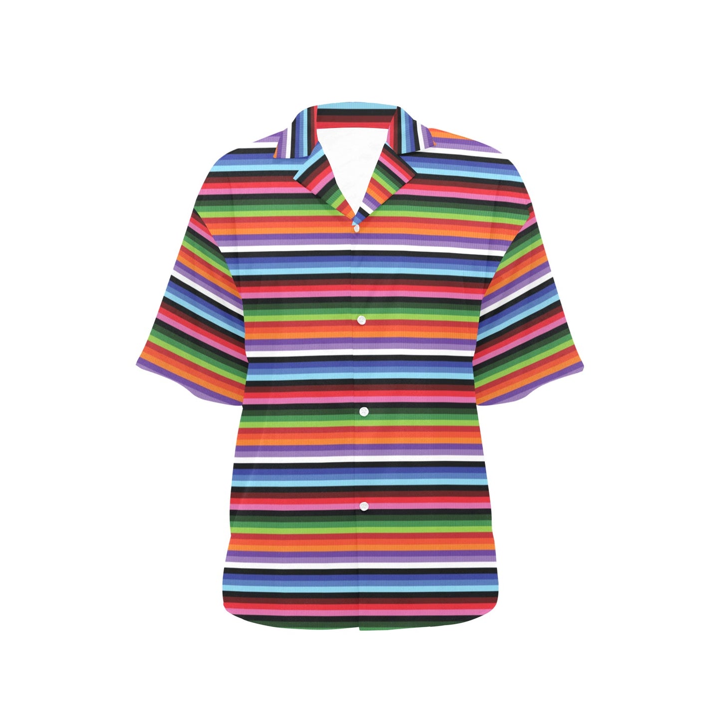 Serape Design Women's Hawaiian Shirt