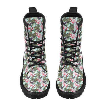 Hummingbird Cute Themed Print Women's Boots