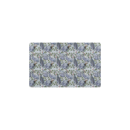 Guinea Fowl Print Design LKS402 Kitchen Mat
