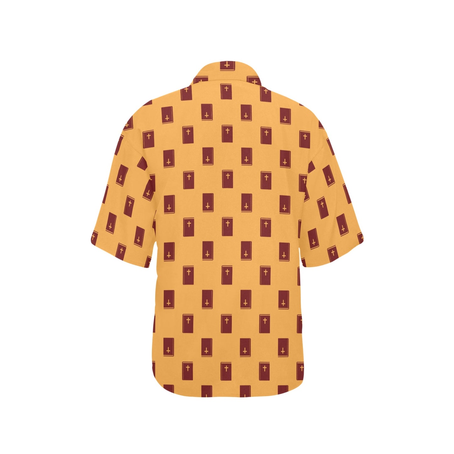 Bible Pattern Print Design 05 Women's Hawaiian Shirt