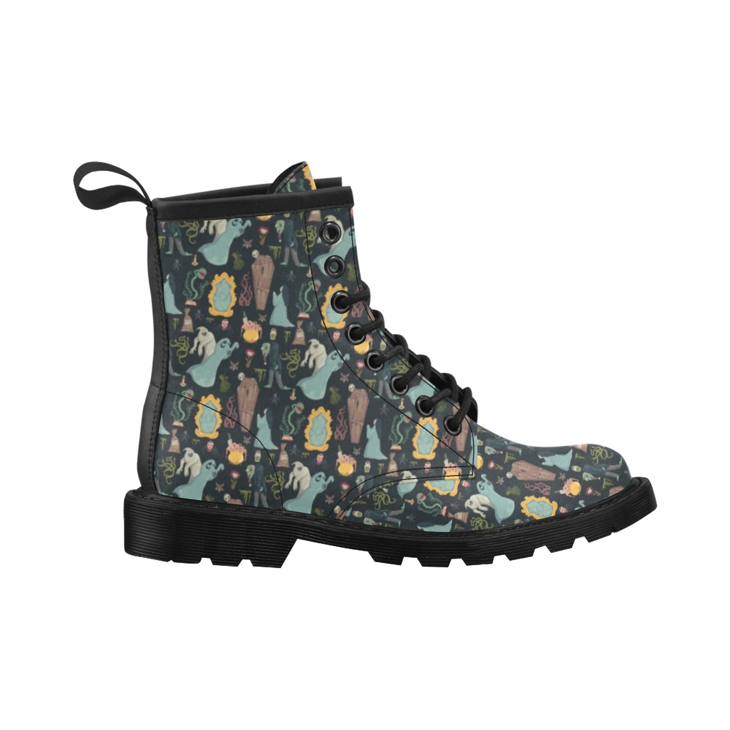 Creepy Print Design LKS303 Women's Boots