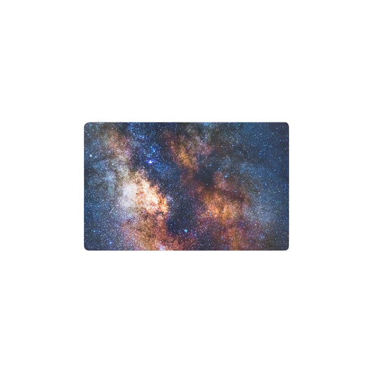 Celestial Milky way Galaxy Kitchen Mat