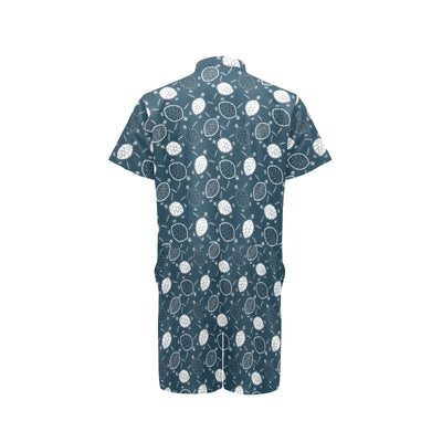 Sea Turtle Print Design LKS3015 Men's Romper