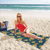 Sunflower Print Design LKS305 Beach Towel 32" x 71"